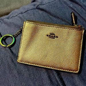 Gold Coach Small Wallet